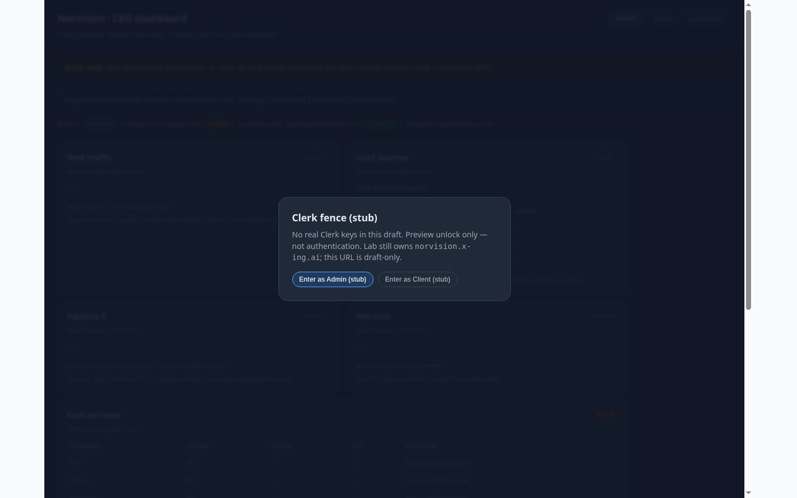 Client portal